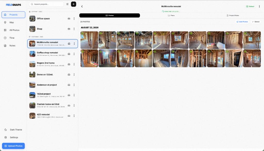 FieldSnaps Desktop App